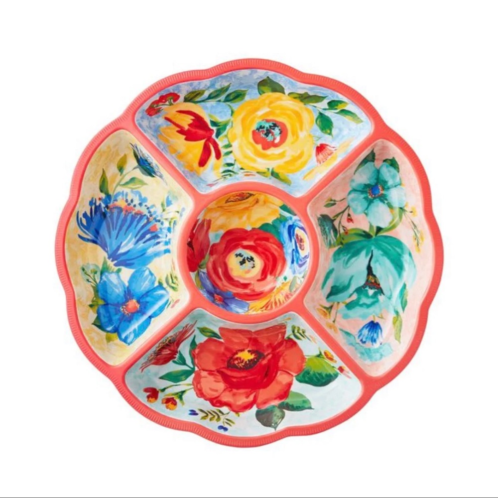 Pioneer Woman Delaney Chip & Dip Tray